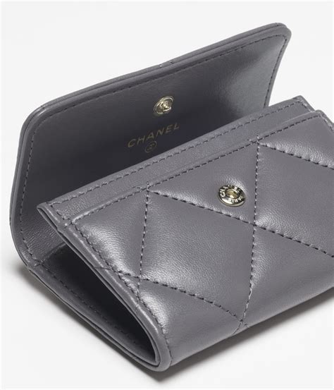 chanel zip cardholder|Chanel 19 flap card holder.